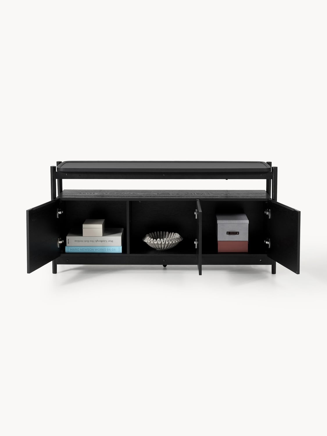 Libby Wooden Sideboard — Anthracite