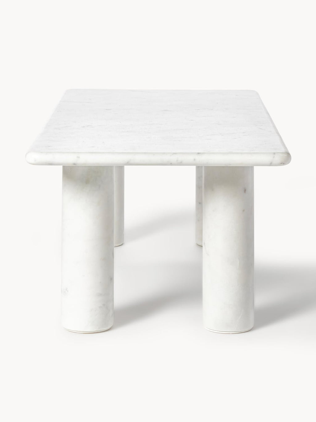 Mabel Marble-Coffee Table — Light Grey