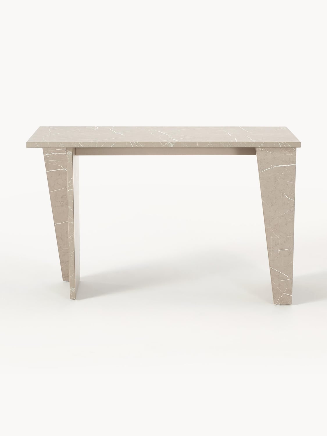 Liam Desk in Travertine Look