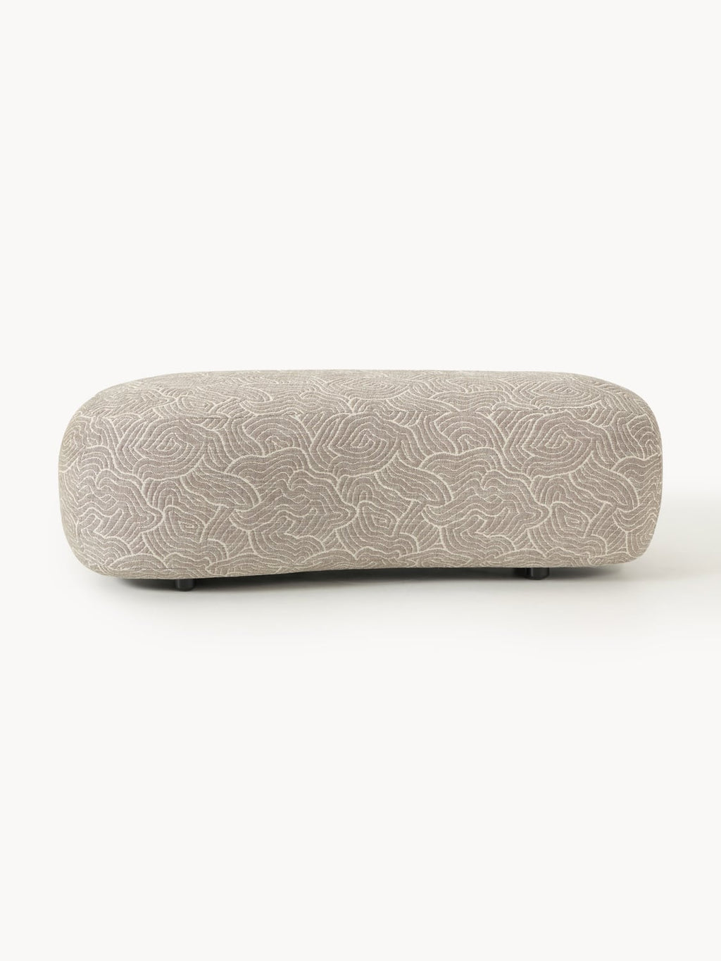 Alba XL Sofa Ottoman — Warm Grey