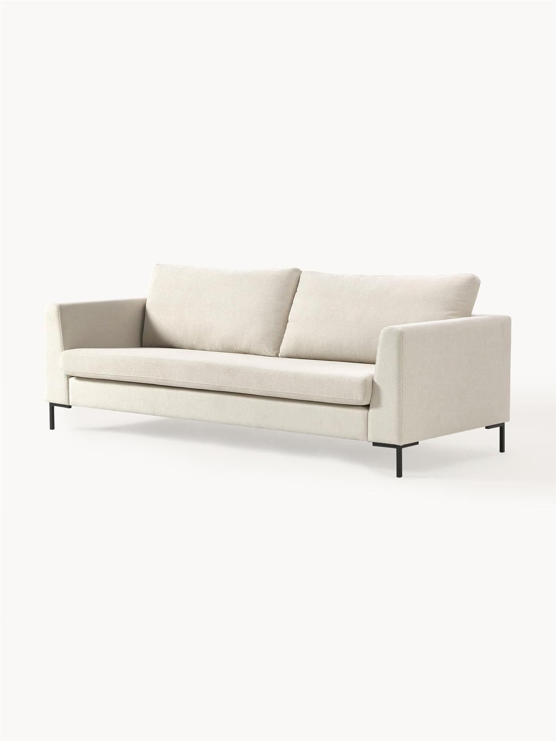 Luna Sofa, 3-seater — Light Grey