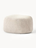 Wolke Oval Bouclé Sofa Ottoman — Blush