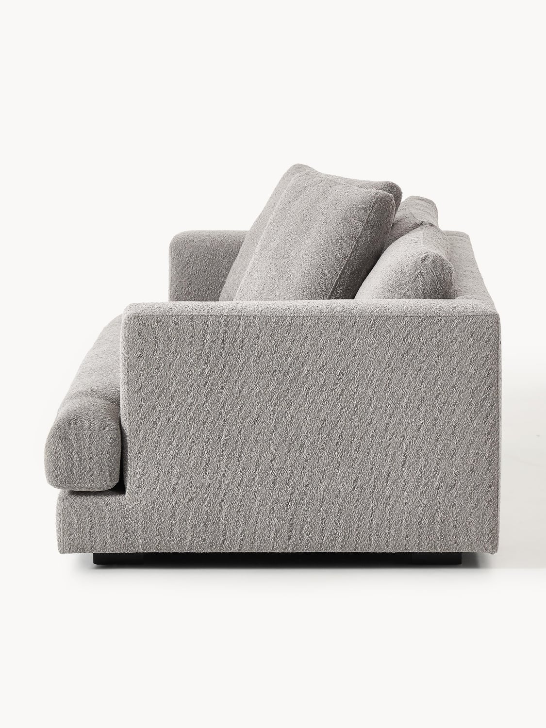 Tribeca Bouclé Sofa (2-seater) — Grey