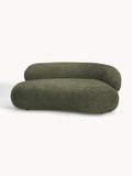 Alba Sofa (2-seater) in Teddy Bouclé — Green
