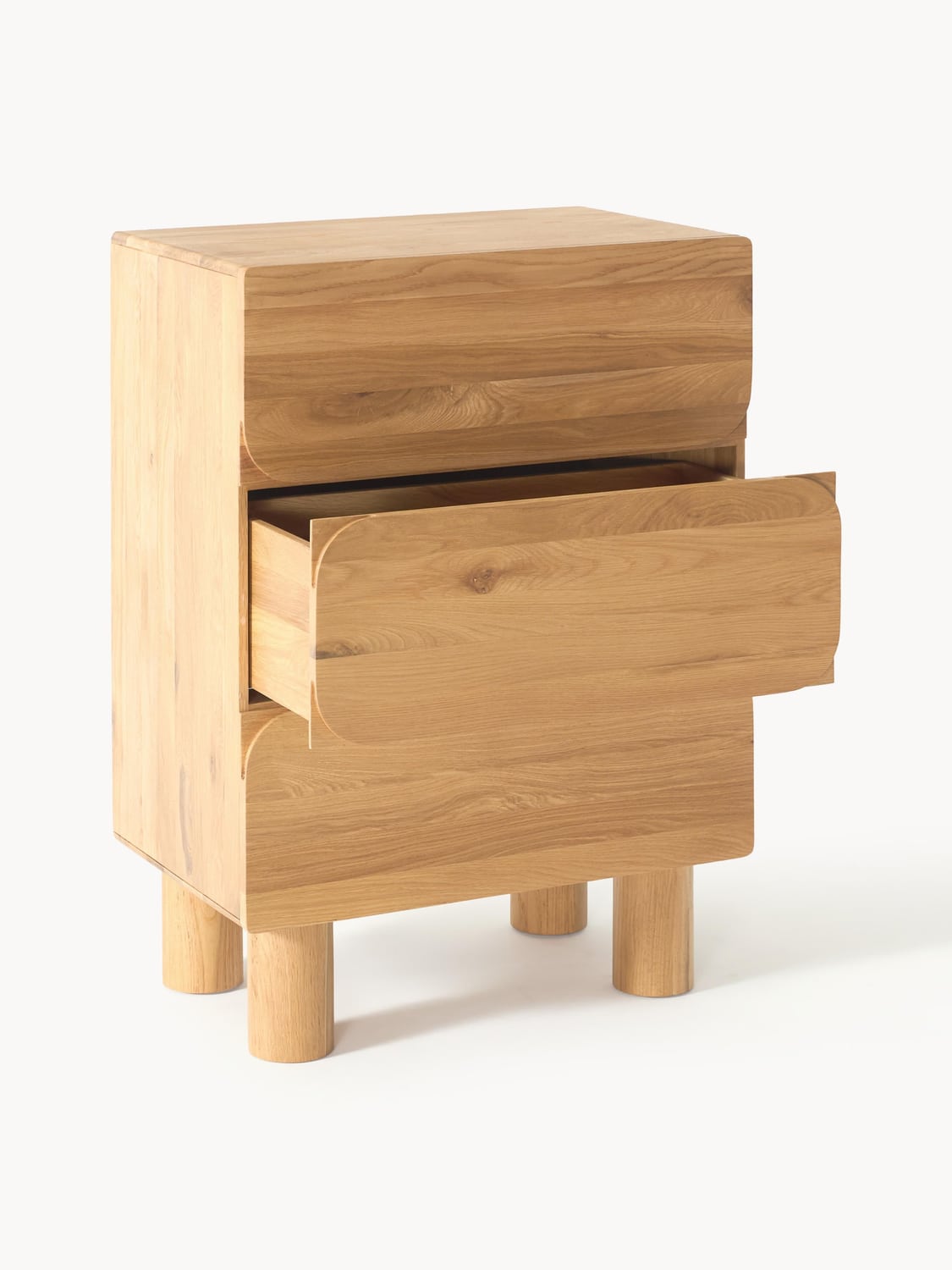 Cadi Chest of Drawers in Oak — Camel