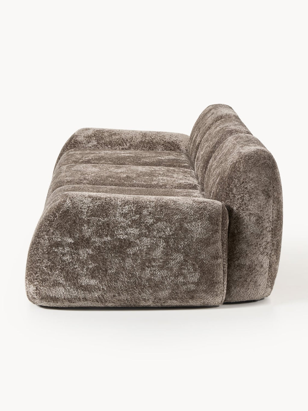 Wolke Modular Teddy Bouclé Sofa (4-seater) — Taupe