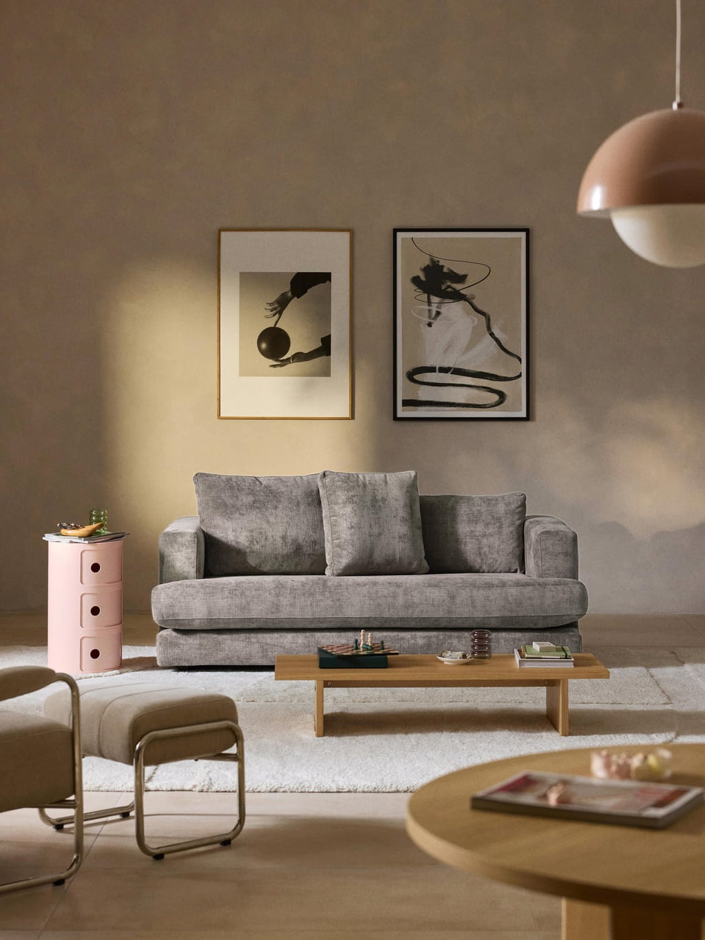 Tribeca Sofa (2-seater) — Taupe
