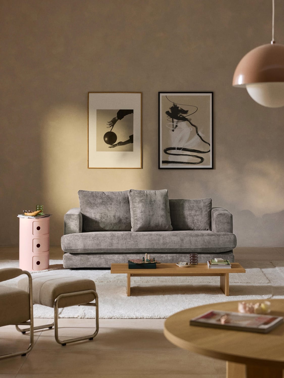 Tribeca Sofa (2-seater) — Taupe