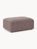 Melva Sofa Ottoman, B 99 x T 72 cm — Slate Grey