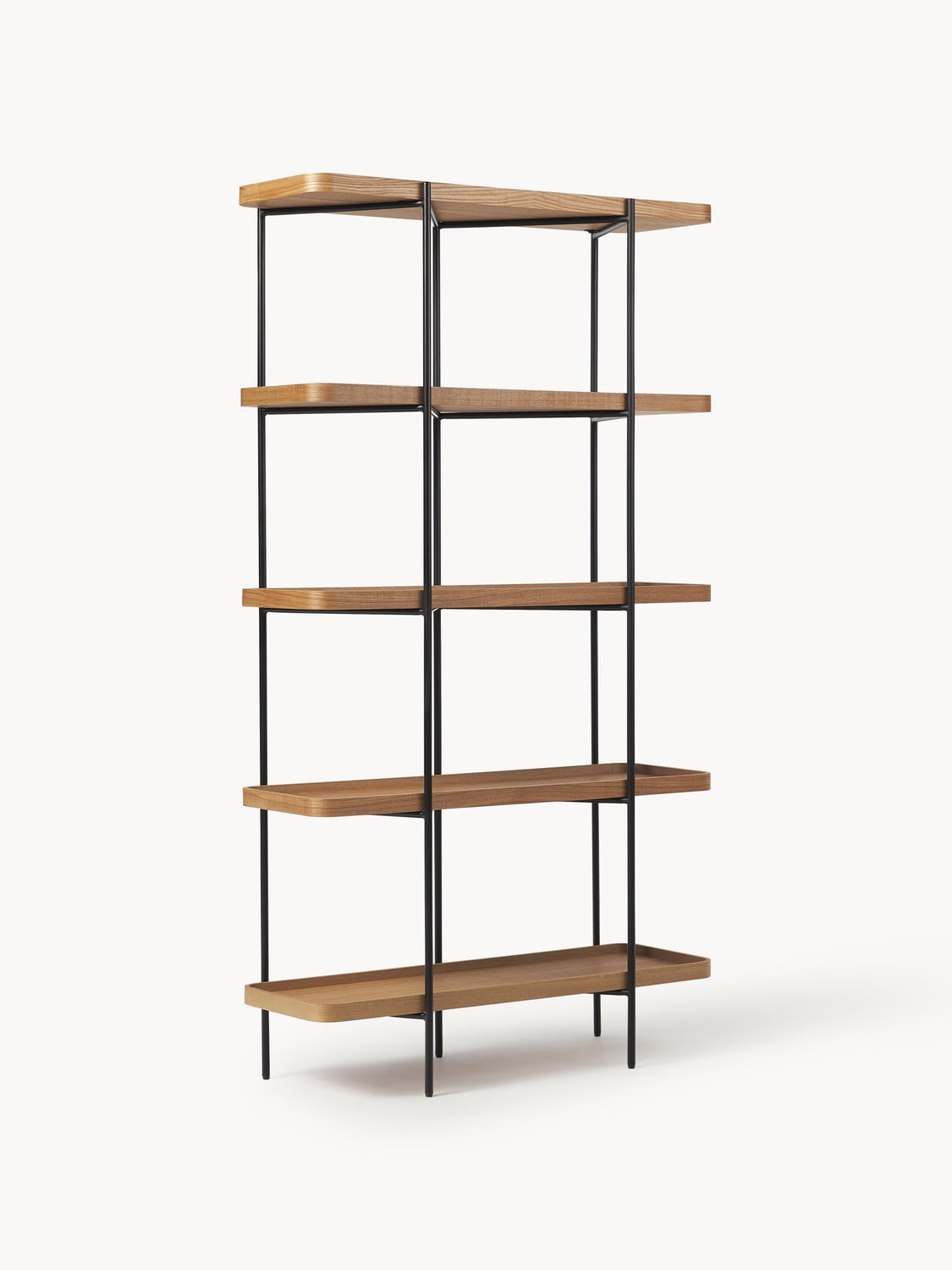 Renee Large Wooden Shelving Unit — Sand Beige