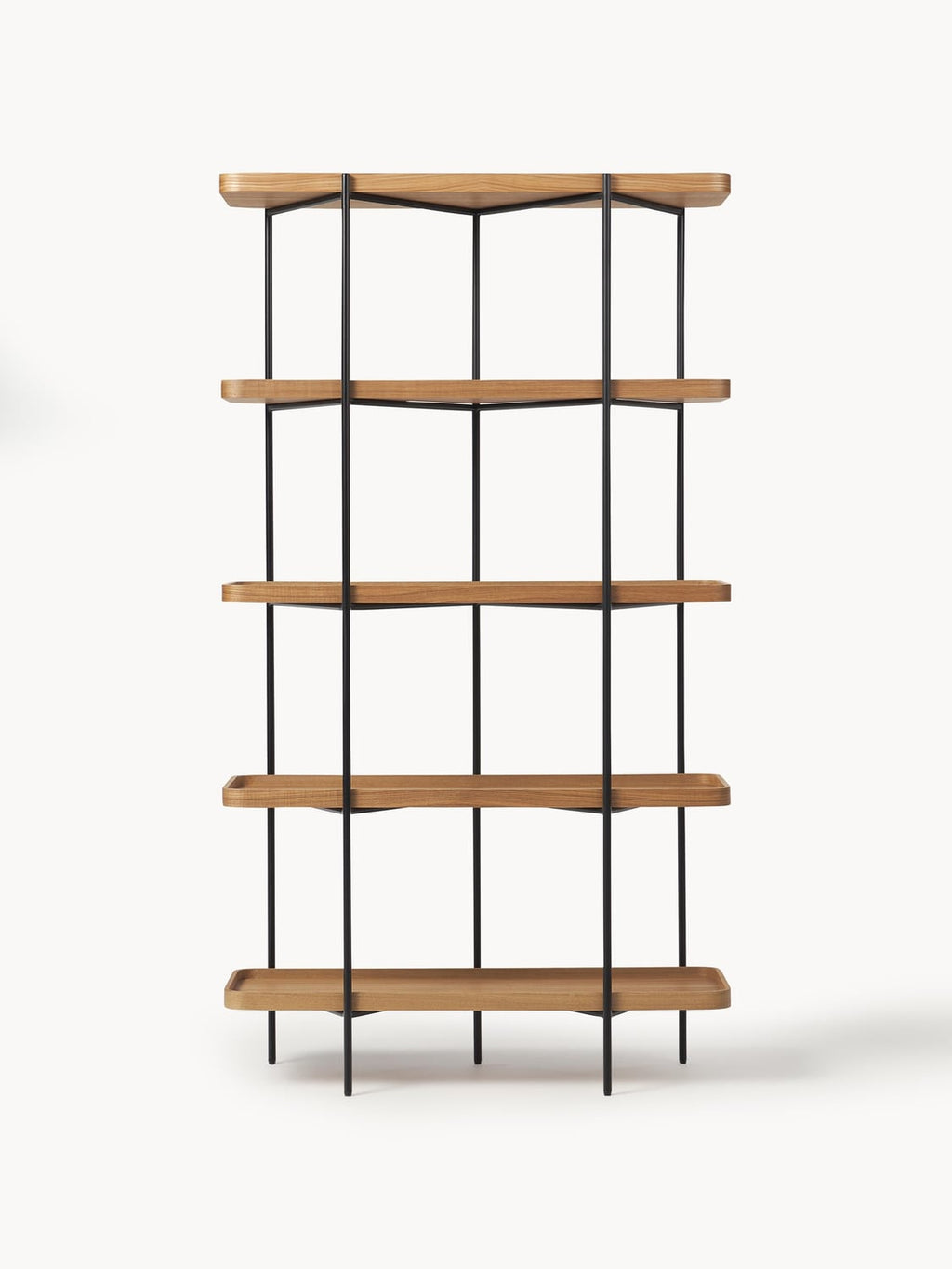 Renee Large Wooden Shelving Unit — Sand Beige