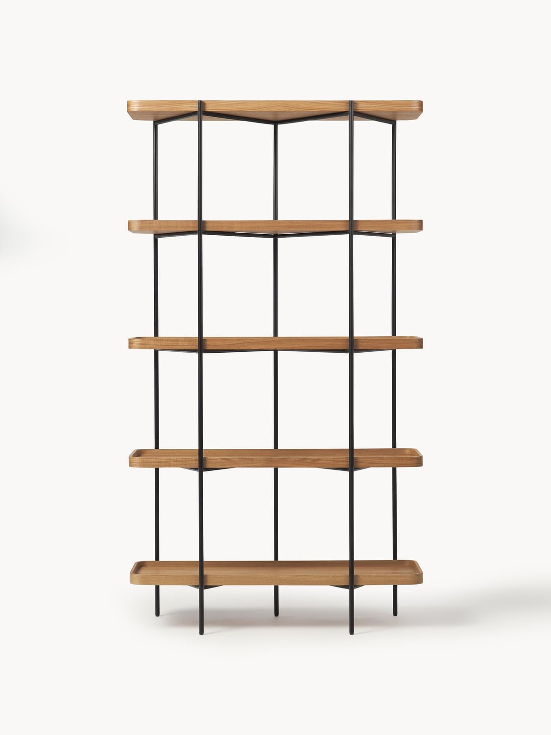 Renee Large Wooden Shelving Unit — Sand Beige