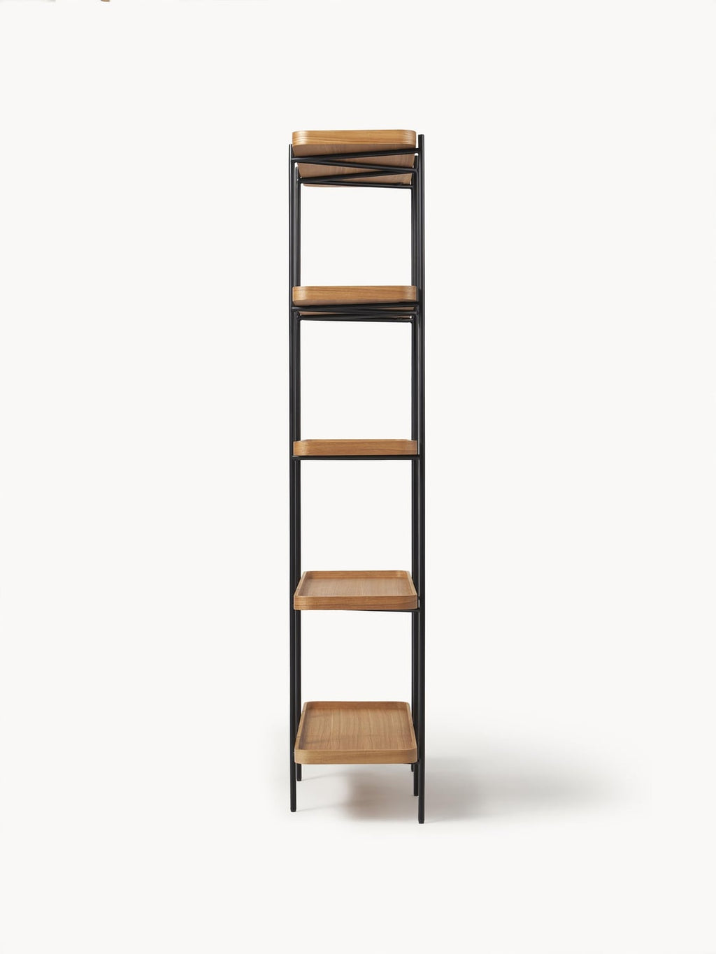 Renee Large Wooden Shelving Unit — Sand Beige
