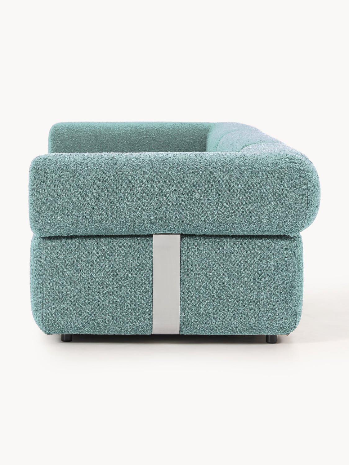 Anton Modular Bouclé Sofa (4-seater) — Grey