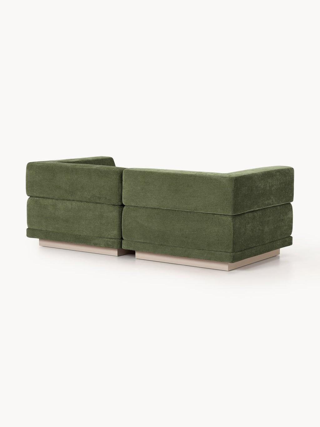 Colin Modular Sofa (2-seater) — Olive