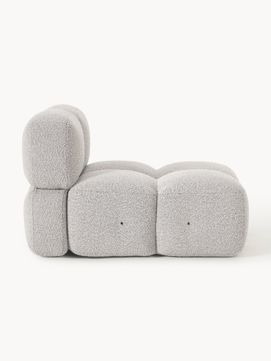 Tayla Middle Module in Bouclé — Oatmeal