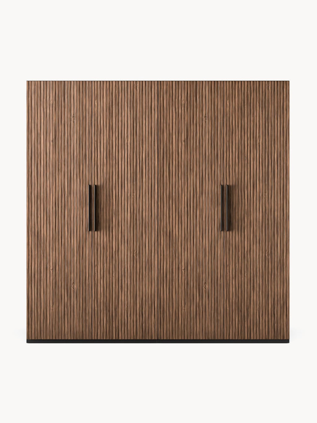 Simone Modular Hinged-Door Wardrobe, 200 cm Width, in various sizes — Olive