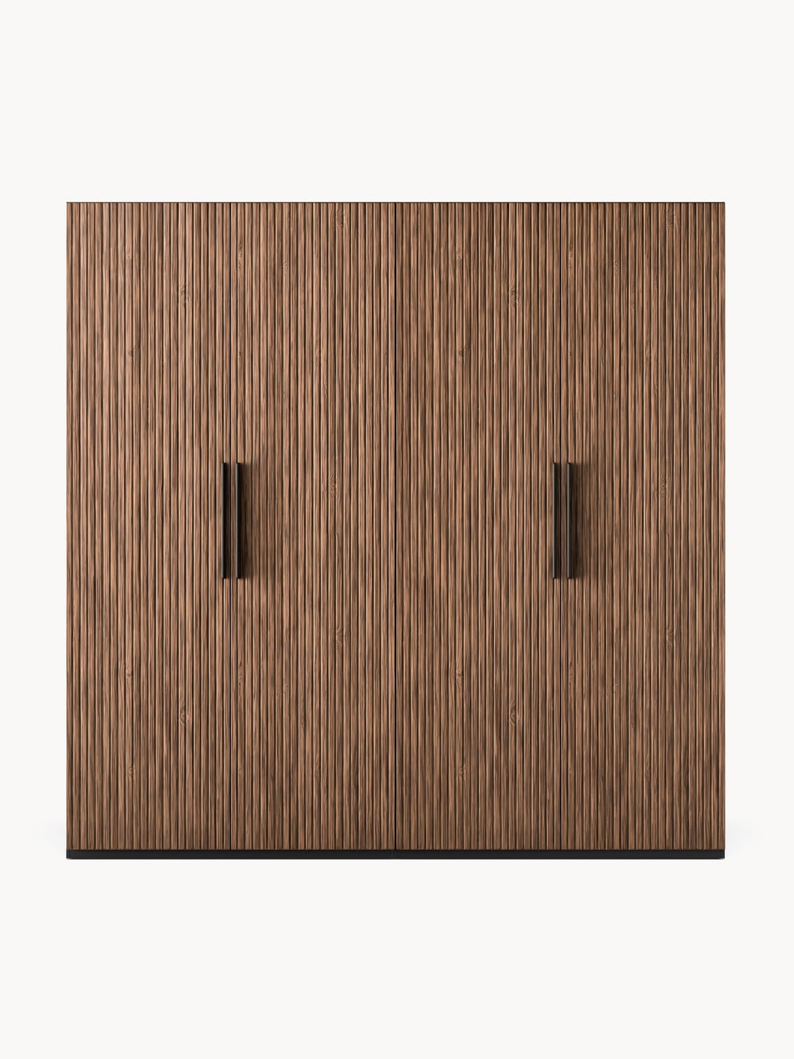 Simone Modular Hinged-Door Wardrobe, 200 cm Width, in various sizes — Olive
