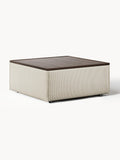 Lennon Sofa Ottoman in Corduroy with Storage — Eucalyptus