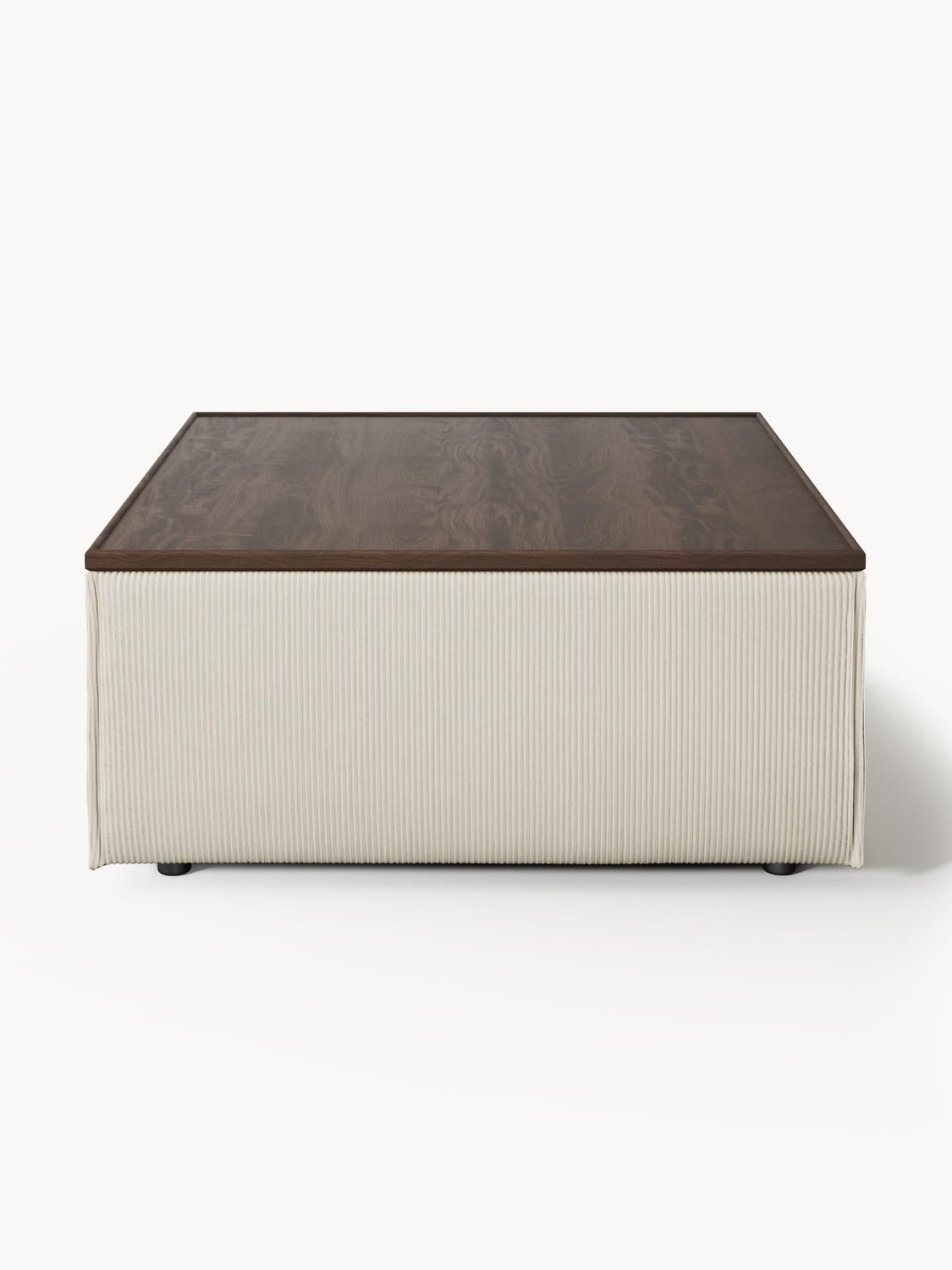 Lennon Sofa Ottoman in Corduroy with Storage — Eucalyptus