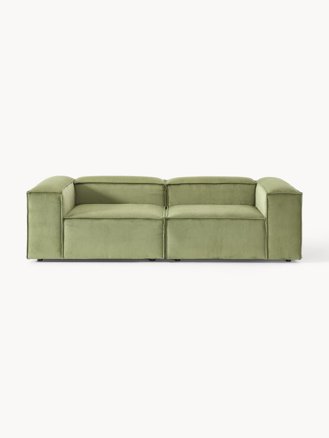 Lennon Modular Sofa (3-seater) in Corduroy — Taupe