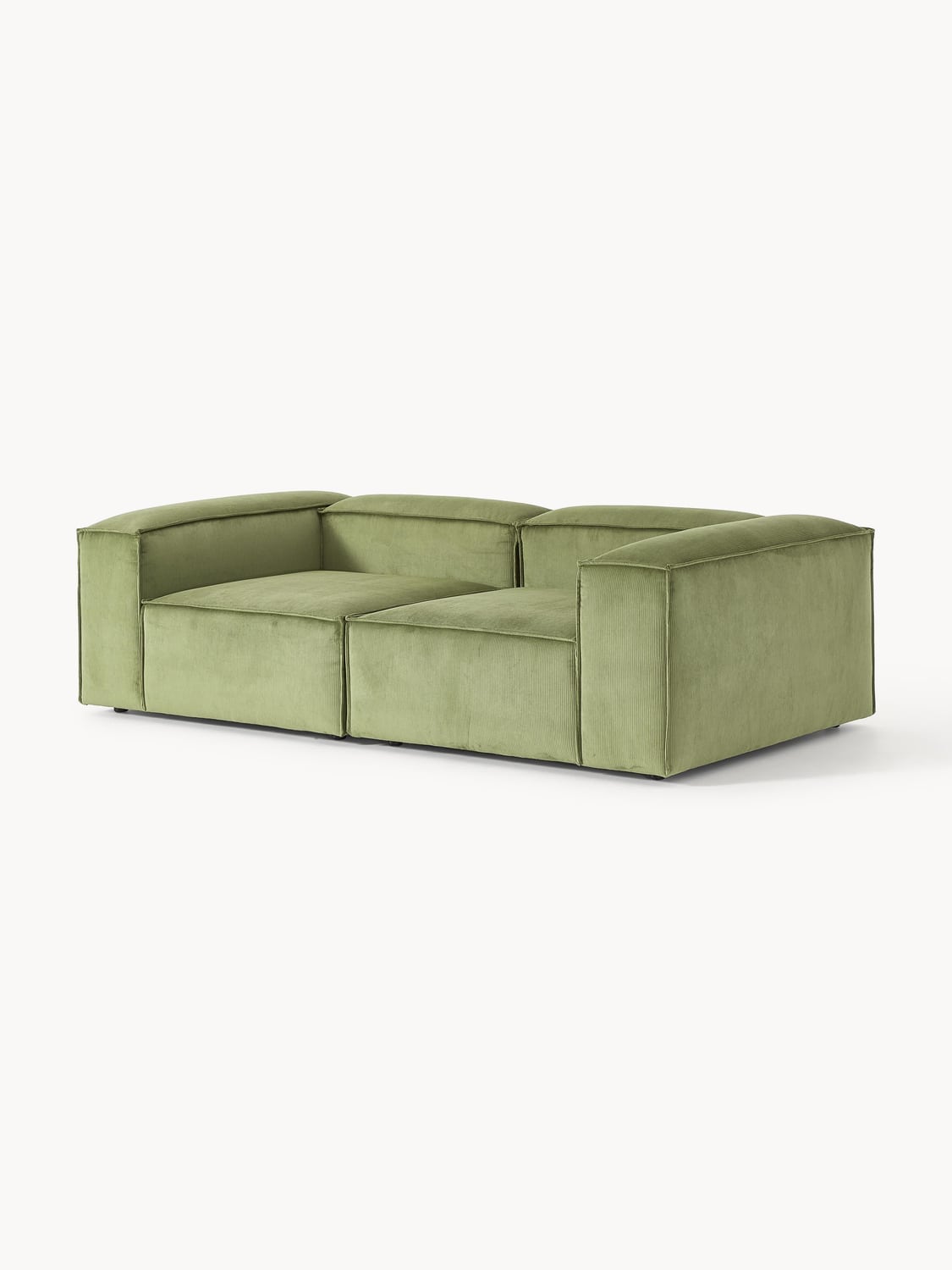 Lennon Modular Sofa (3-seater) in Corduroy — Taupe