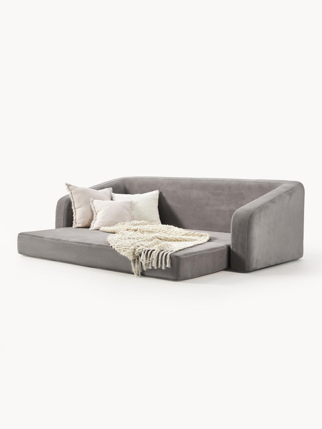 Eliot Sofa Bed (3-seater) — Taupe