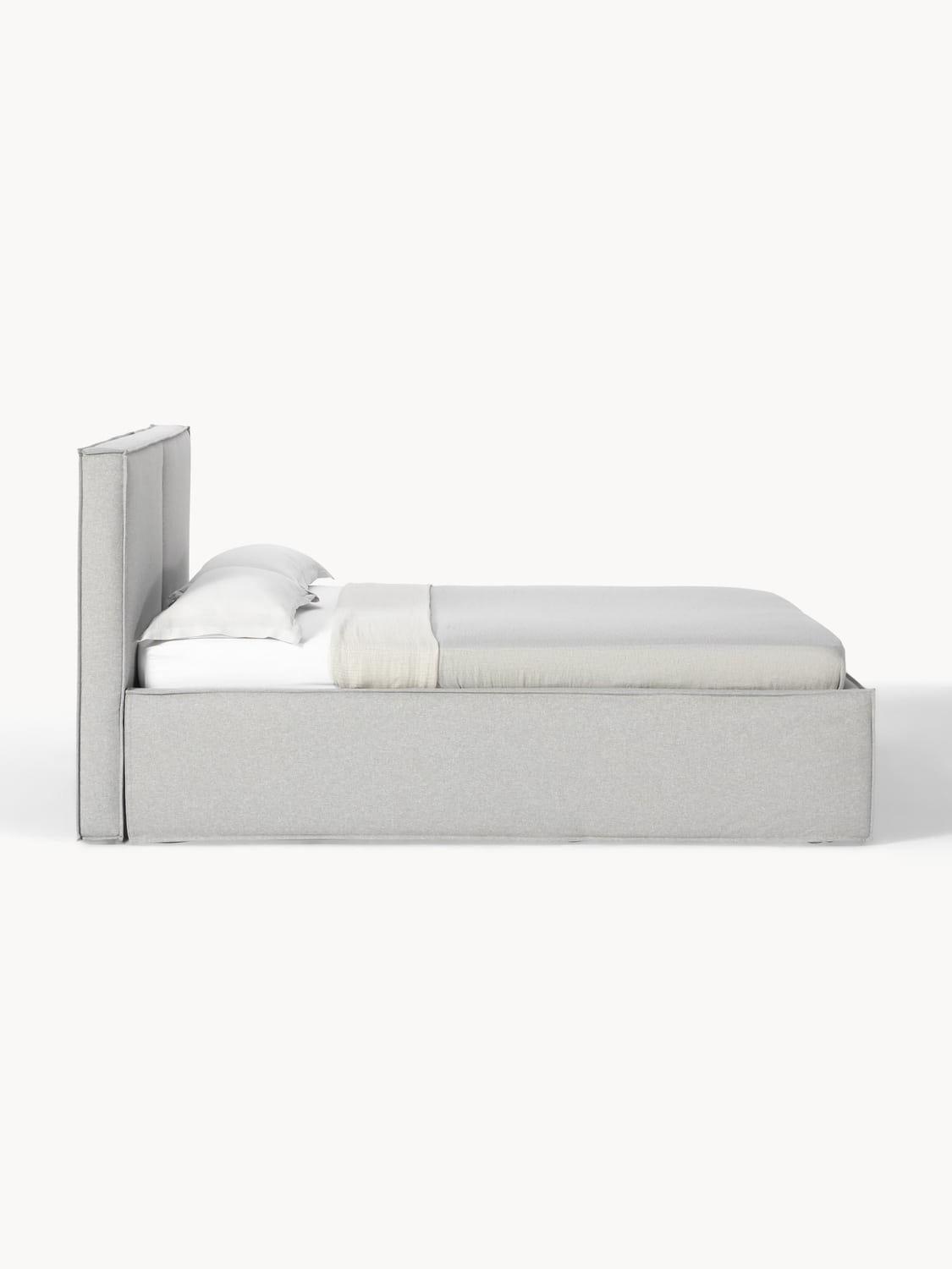 Dream Upholstered Bed — Pearl Grey