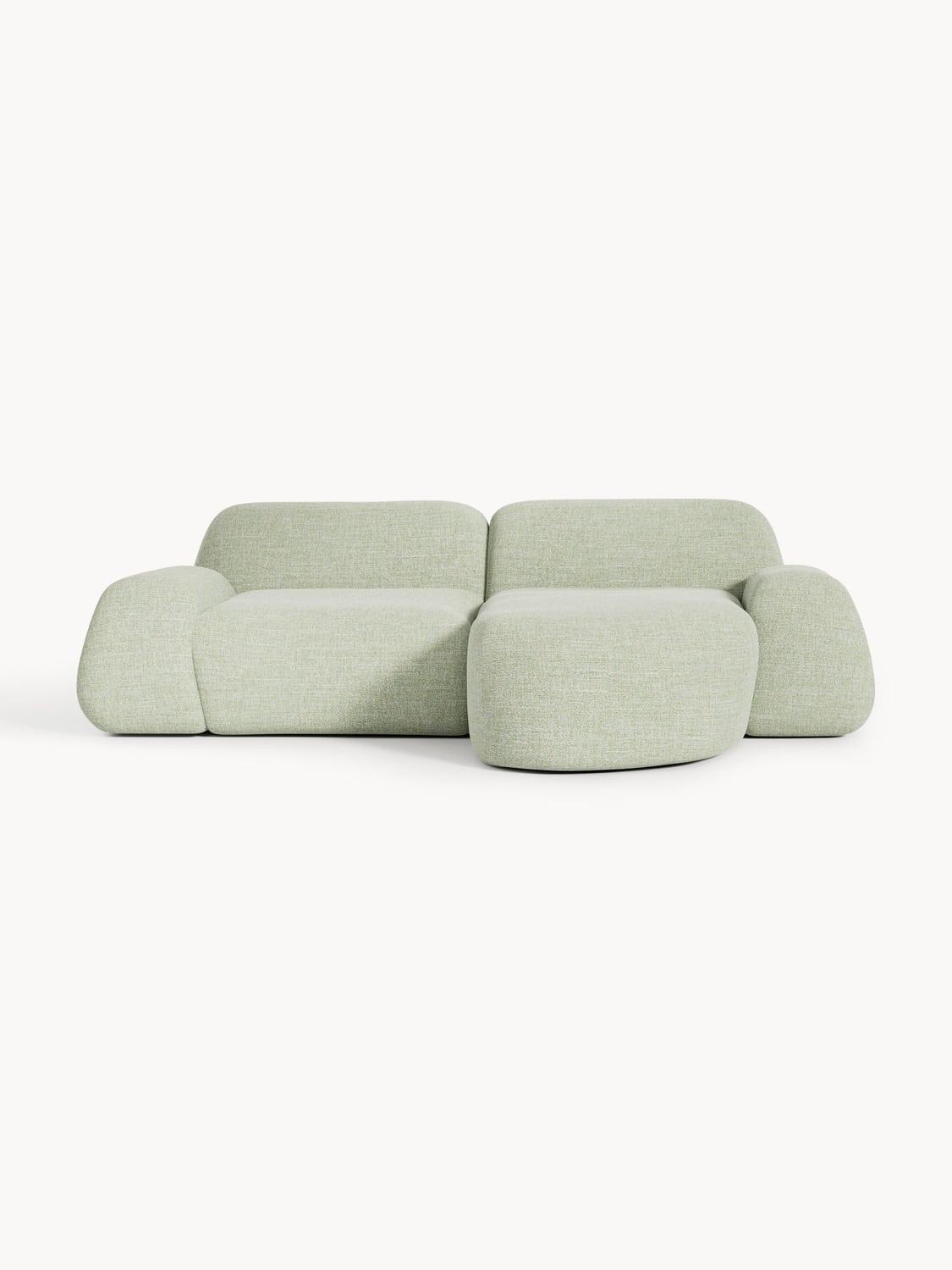Wolke Modular Bouclé Corner Sofa (3-seater) — Oatmeal