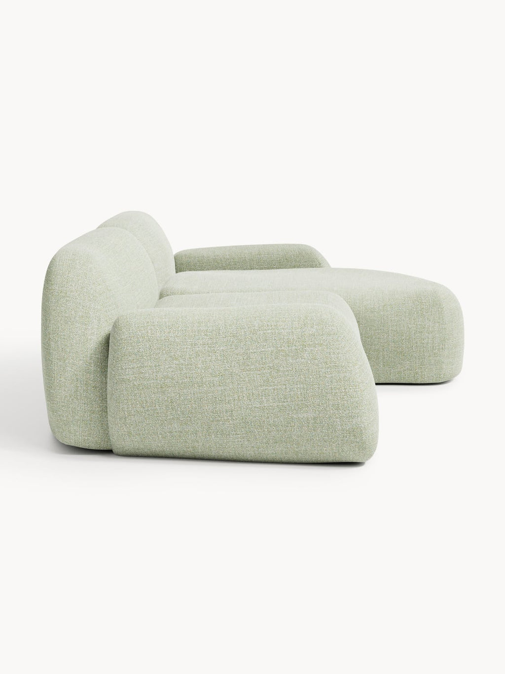 Wolke Modular Bouclé Corner Sofa (3-seater) — Oatmeal