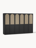 Jeanne Modular Hinged-Door Wardrobe, 300 cm Width, in various sizes