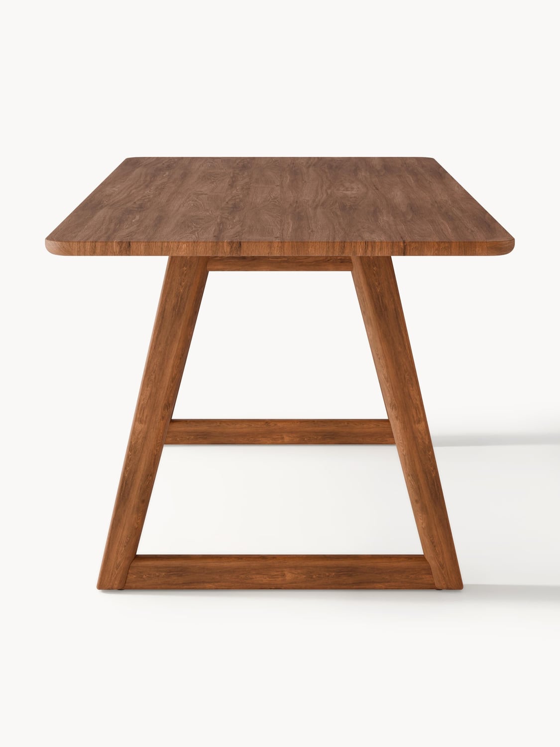 Nik Dining Table in Oak, in various sizes — Warm Grey