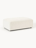 Melva XL Sofa Ottoman, B 116 x T 72 cm — Ivory