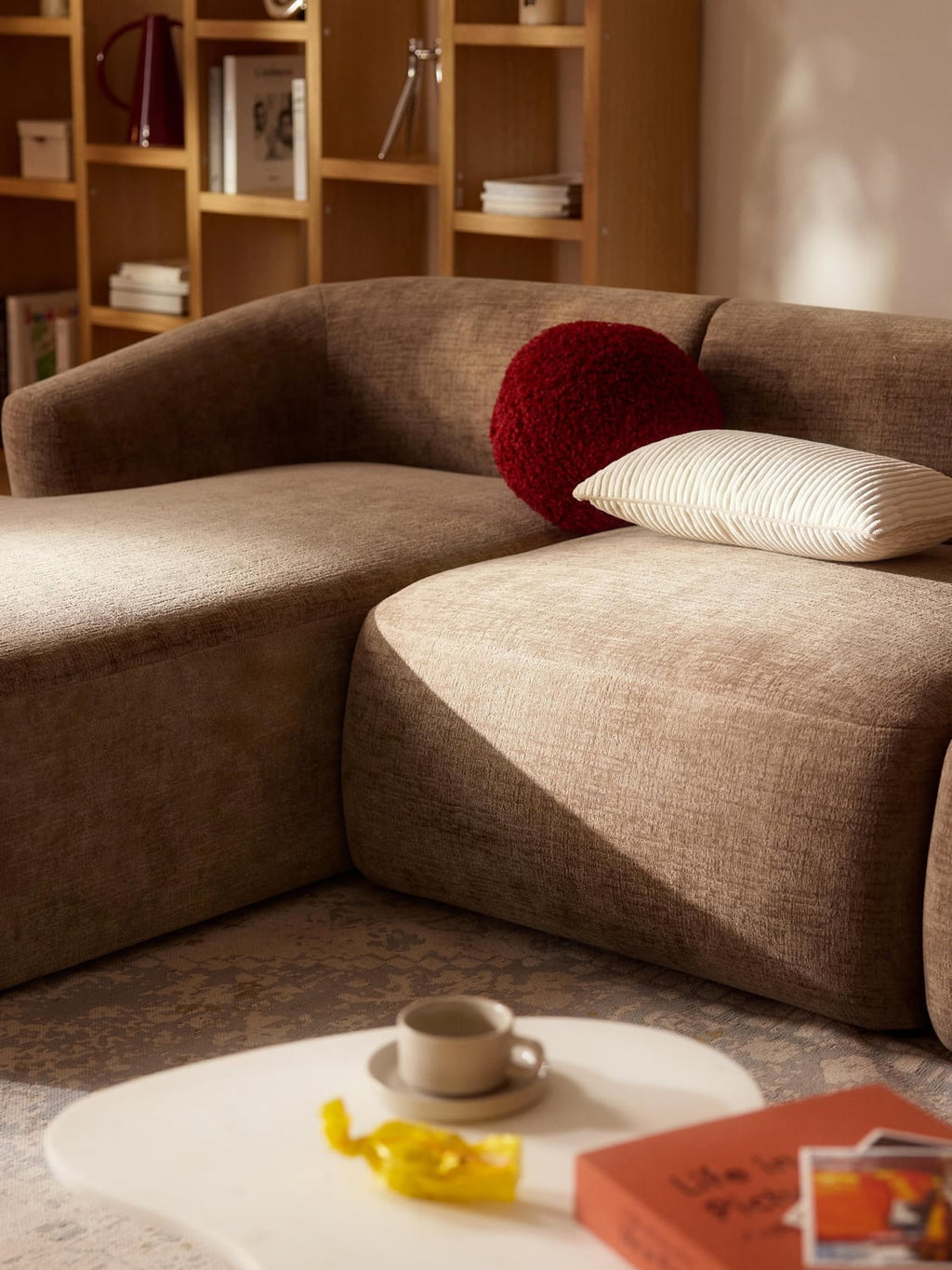 Sofia Chaise-Corner Module — Taupe
