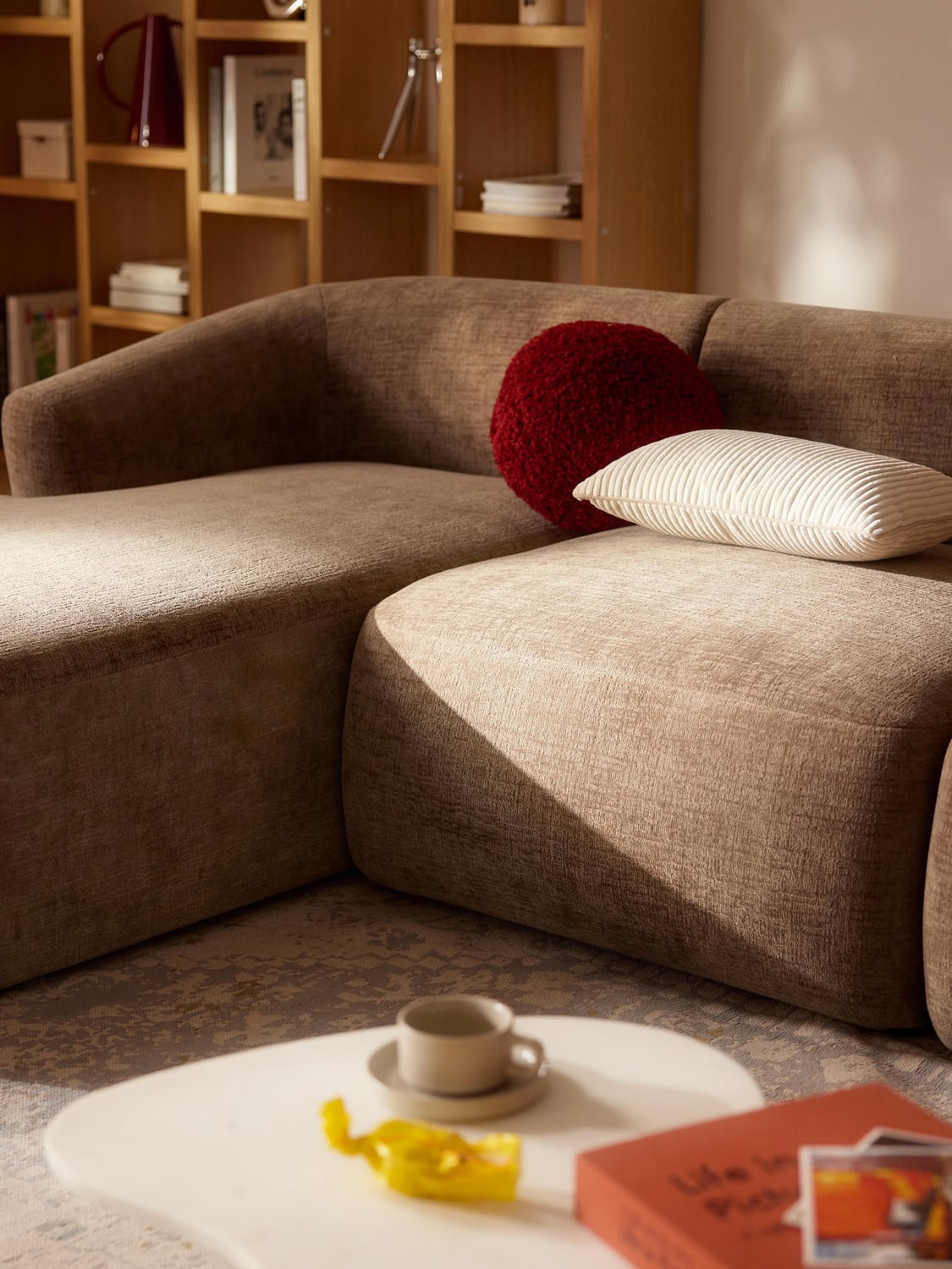 Sofia Chaise-Corner Module — Taupe