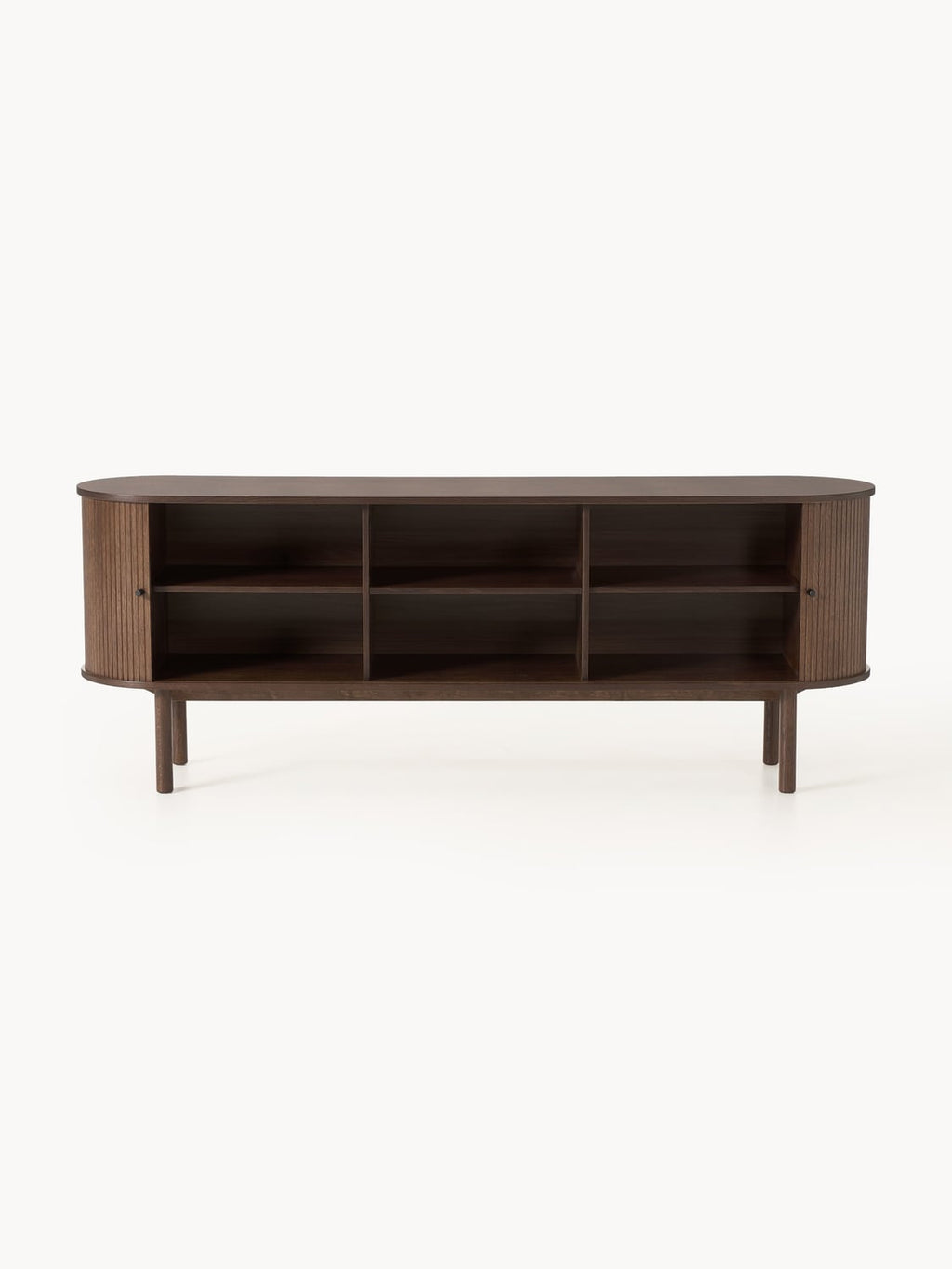 Calary XL Sideboard with Fluted Front — Olive