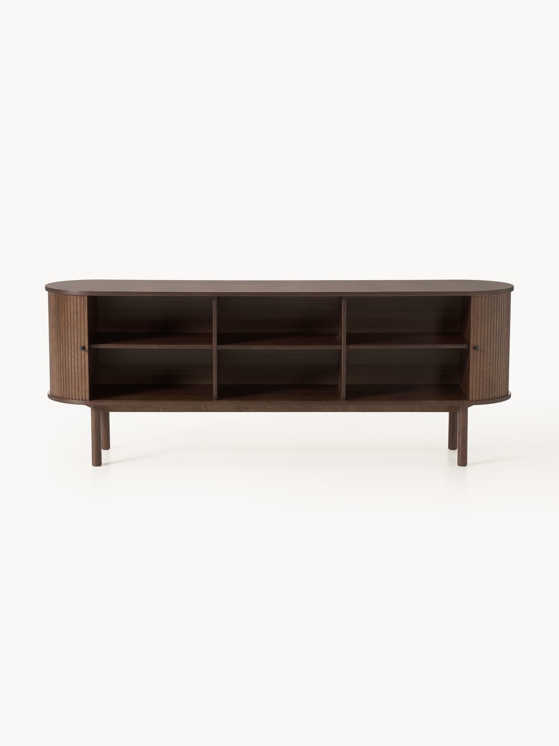 Calary XL Sideboard with Fluted Front — Olive