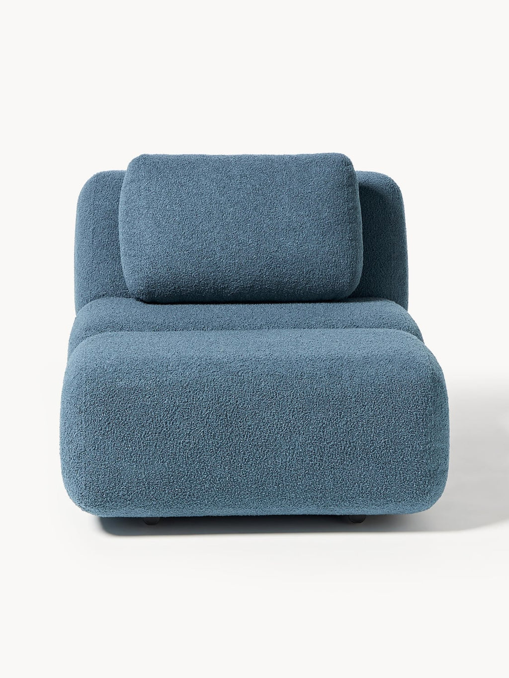 Caterpillar Teddy-Armchair — Teal