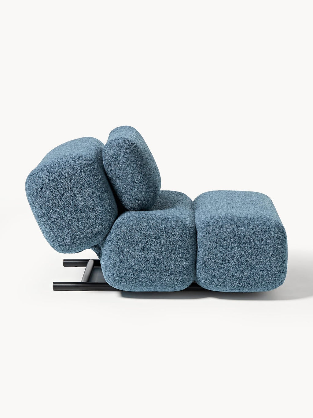 Caterpillar Teddy-Armchair — Teal