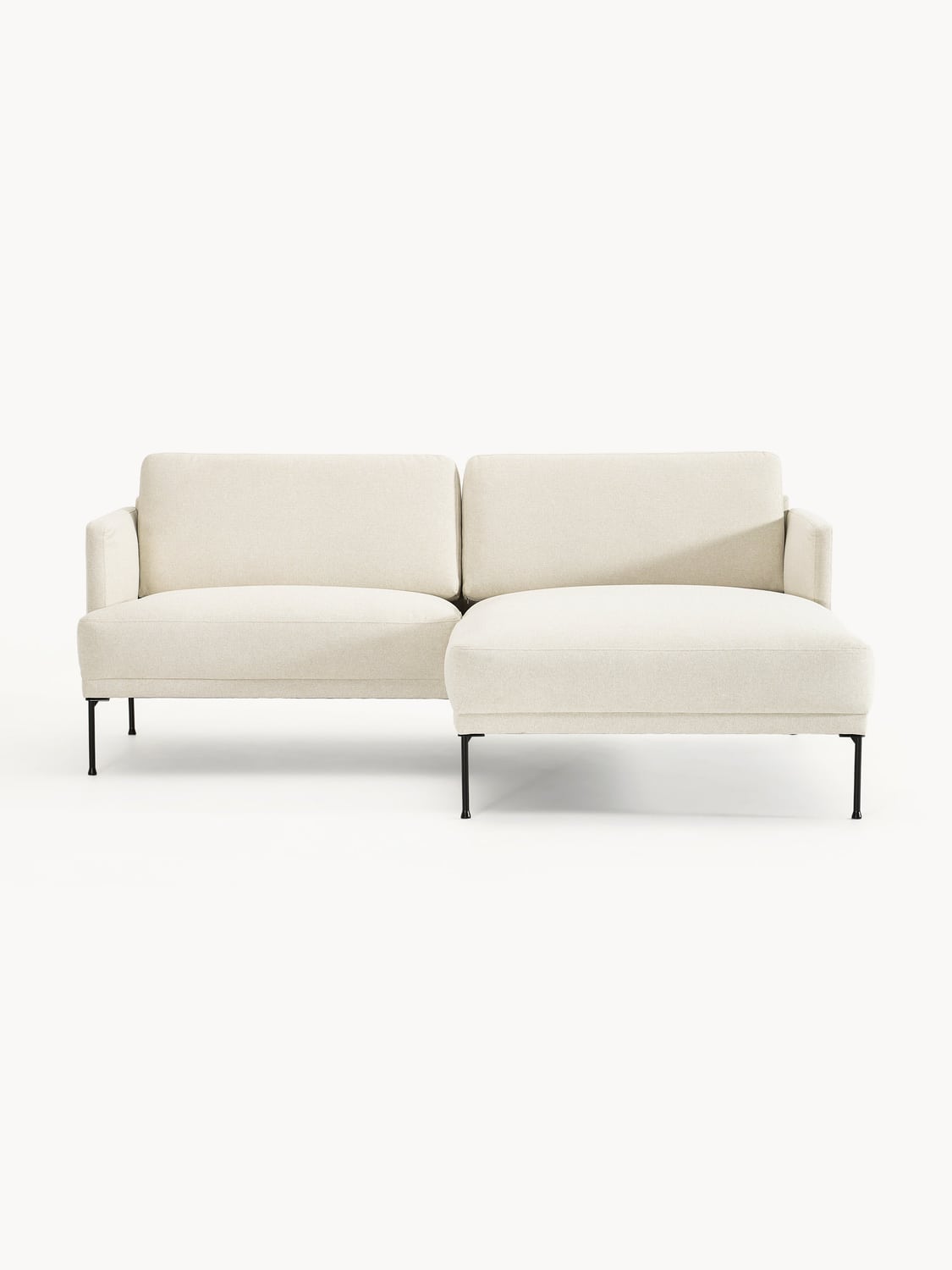 Fluente Small Corner Sofa — Off-White