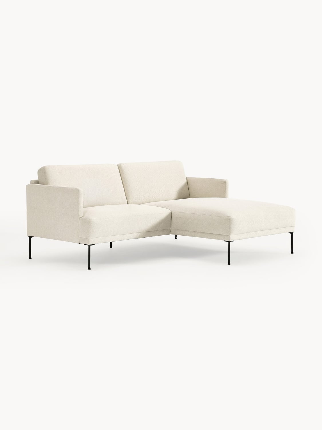 Fluente Small Corner Sofa — Off-White
