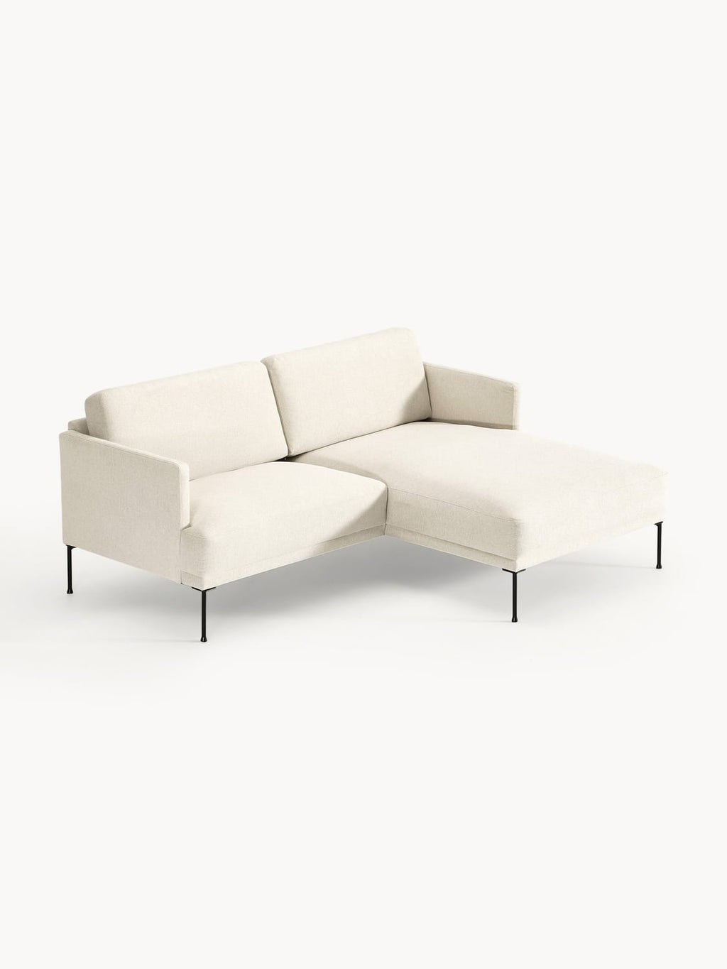 Fluente Small Corner Sofa — Off-White