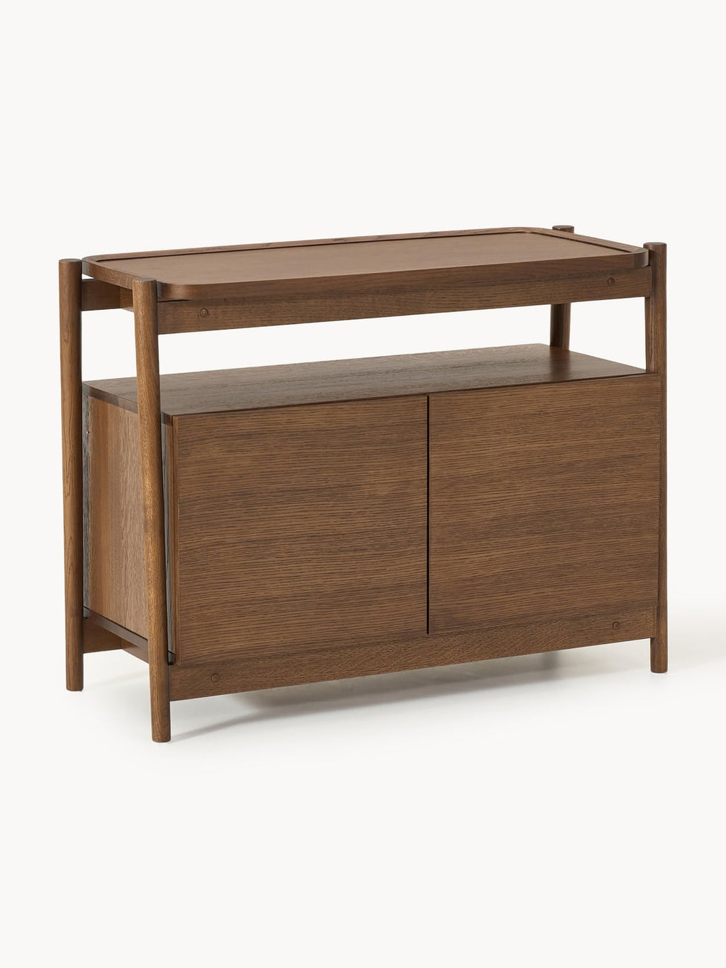 Libby Wooden Sideboard — Brown