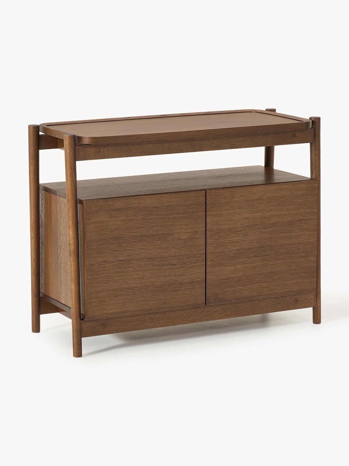 Libby Wooden Sideboard — Brown