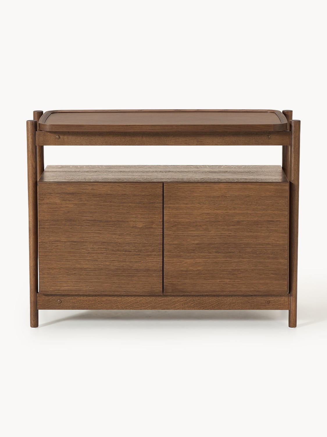 Libby Wooden Sideboard — Brown