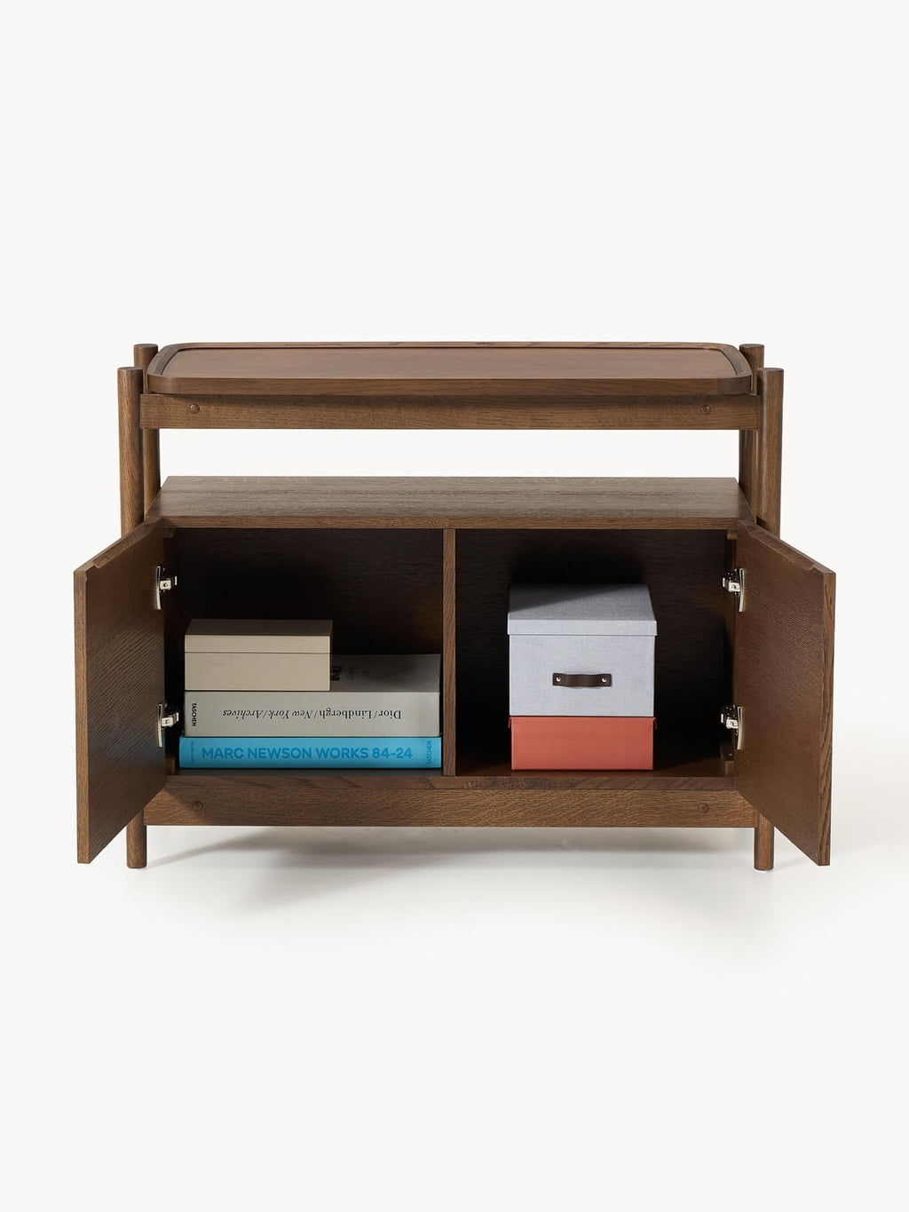 Libby Wooden Sideboard — Brown