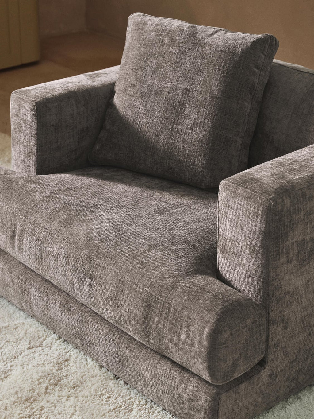 Tribeca Armchair — Taupe