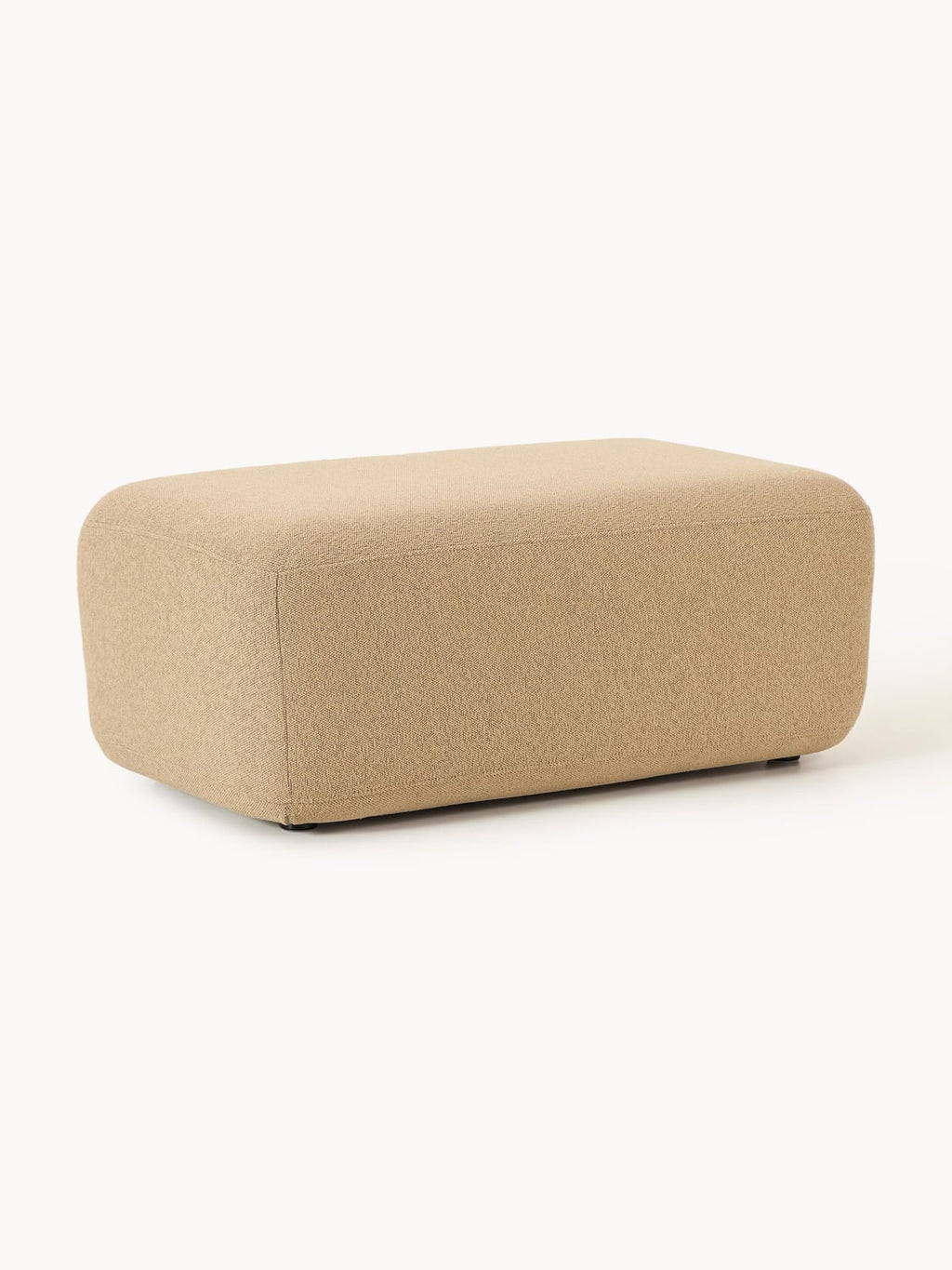Naomi Garden Ottoman — Warm Grey