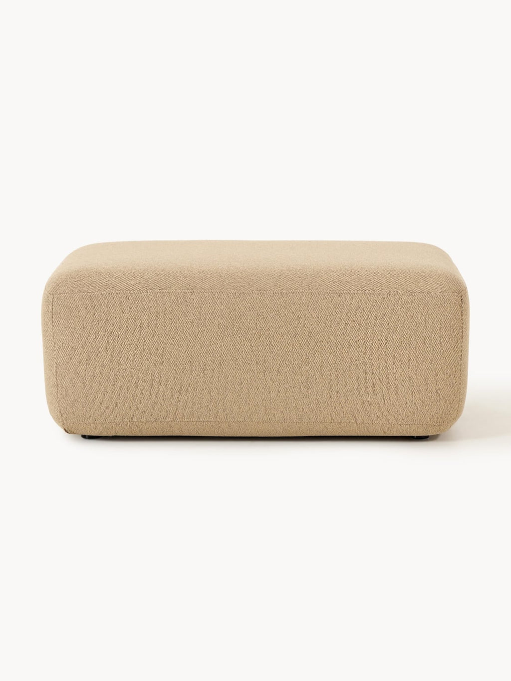 Naomi Garden Ottoman — Warm Grey