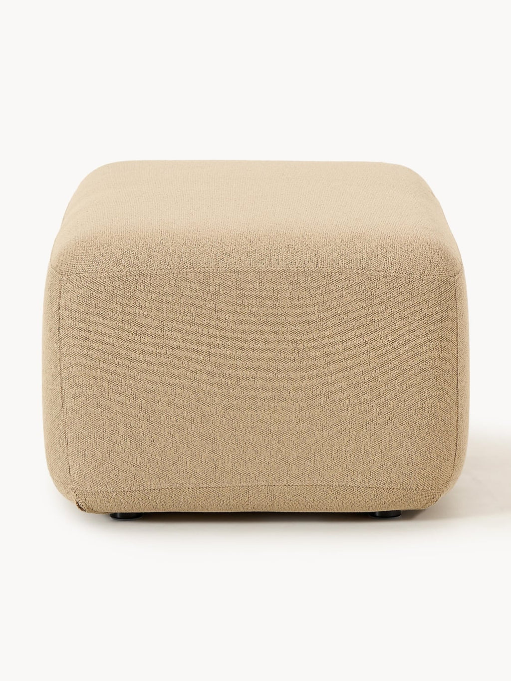 Naomi Garden Ottoman — Warm Grey
